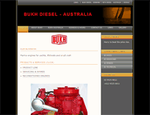 Tablet Screenshot of bukhdiesel.com.au